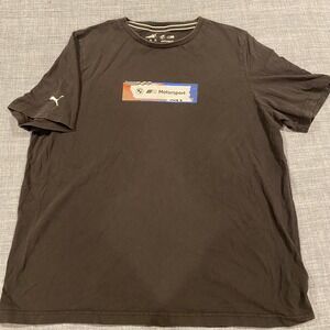 Puma BMW Motorsport Black Graphic T Shirt Men's XXL